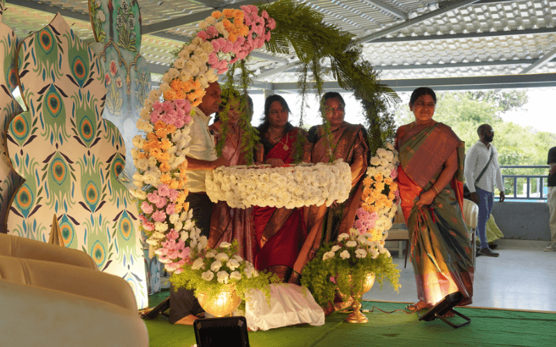 Cradle Ceremony at Bijaspur Royaletree